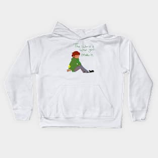 Eddsworld Inspired The World Is What You Make It Kids Hoodie